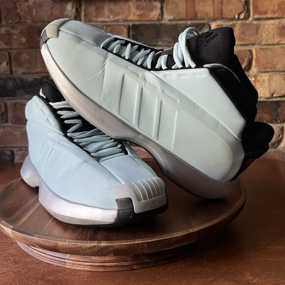 Adidas Crazy 1 Playoffs Kobe Bryant PE Black G99417 Men's 11 Ice Blue 2013 - Picture 16 of 16